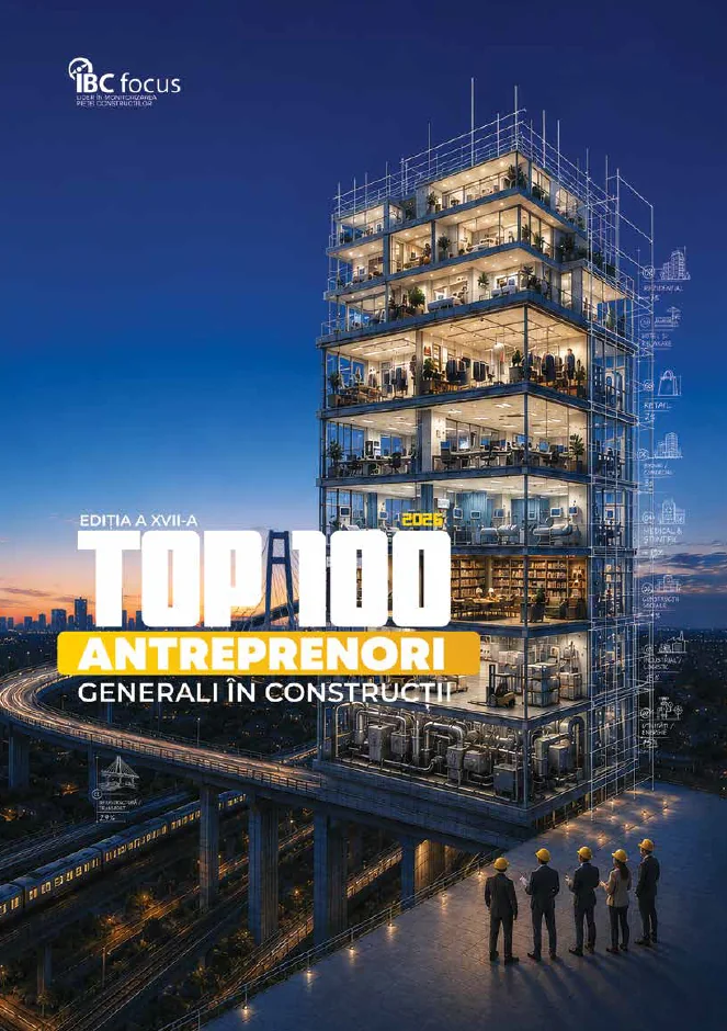 Coperta TOP 100 Antreprenori Generali în Construcții 2026